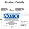 Signmission Co-Pay Is Due At The Time Of Visit Please, 14 in W x Rectangle, Aluminum OS-2PACK-NS-A-1014-L-10834 - alternate 7